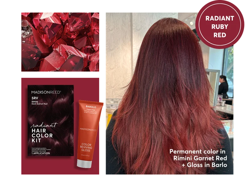 Hair color kit | Radiant Ruby Red