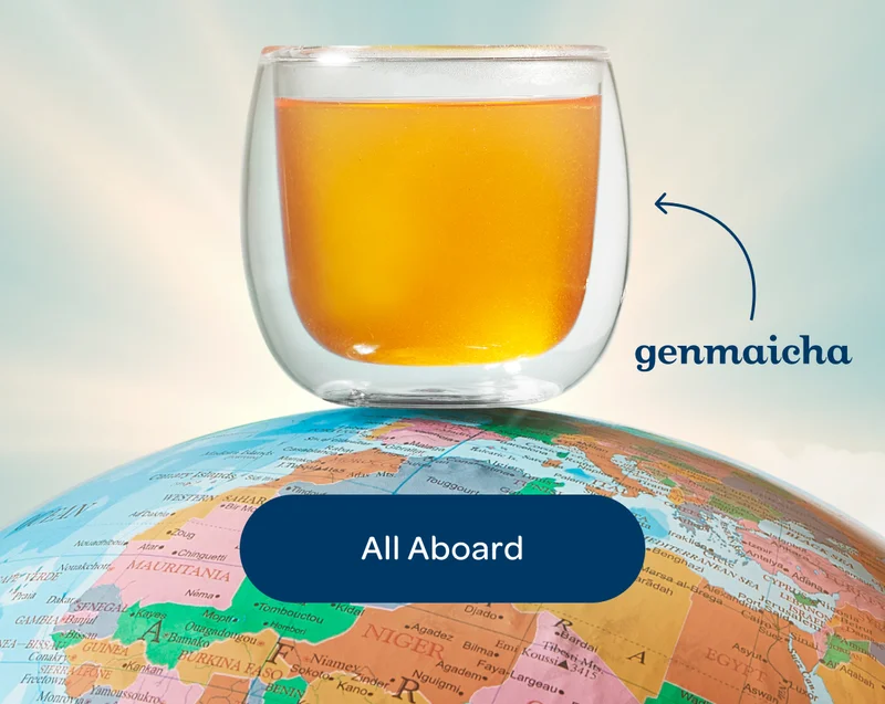 So you can taste the place with every single leaf. All Aboard