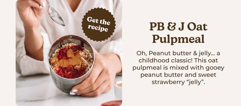 PB & J Oat Pulpmeal