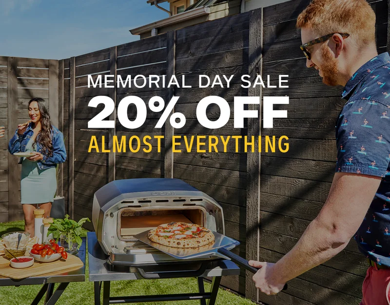 Ooni's Memorial Day sale is on now! Save 20% on almost everything.