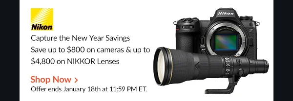 Nikon  Capture the New Year Savings | Shop Now