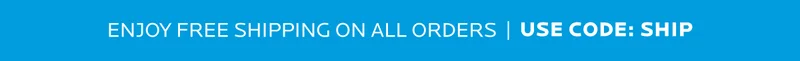 Free Shipping on all orders with code: discount code