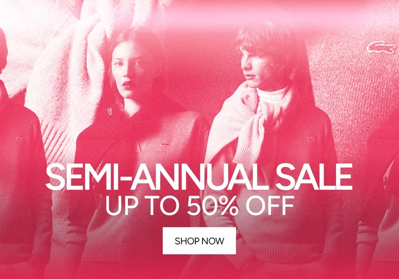 SEMI-ANNUAL SALE, Up to 50% Off