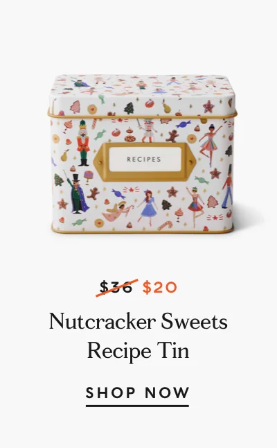Nutcracker Sweets Recipe Tin