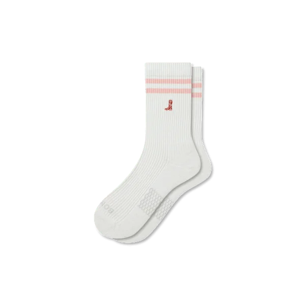 Women’s Modern Rib Rodeo Half Calf Socks