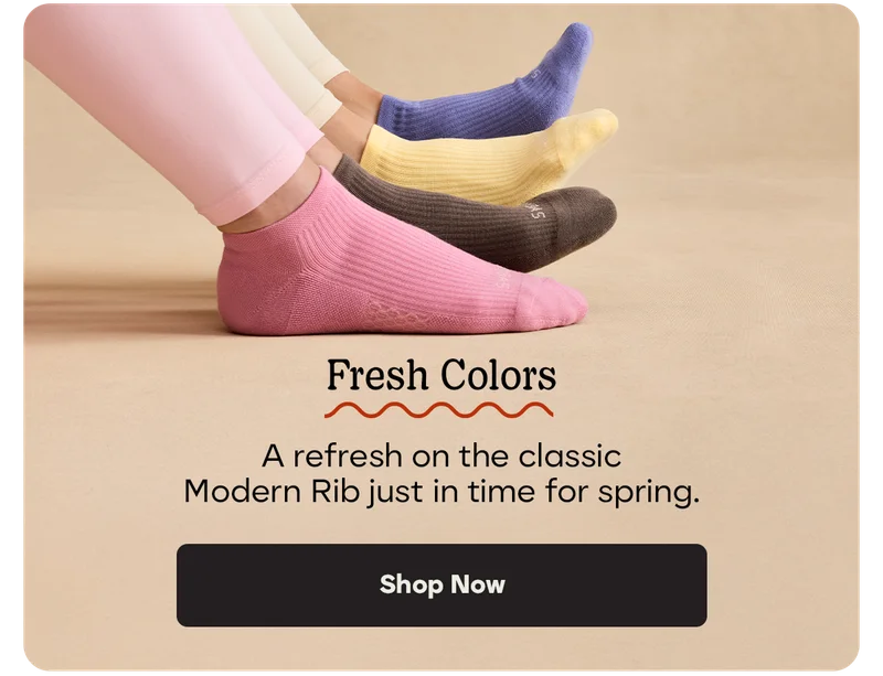Fresh Colors | A refresh on the classic Modern Rib just in time for spring. | Shop Now