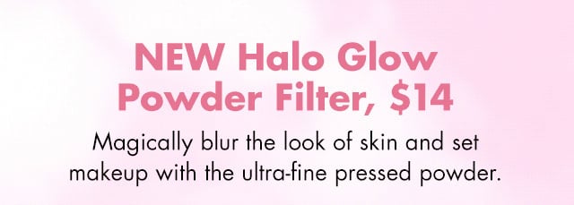 Magically blur the look of skin and set makeup