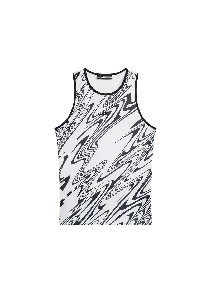 Image of Delia Printed Tank Top / Liquify White L