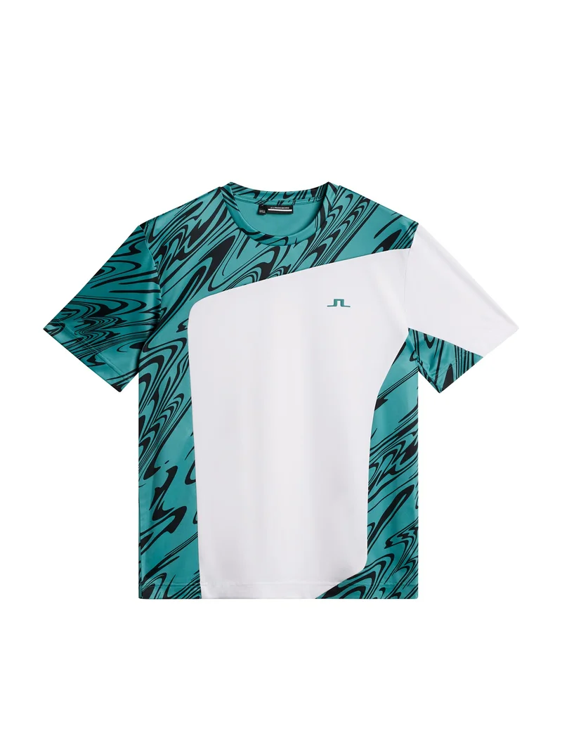 Image of Niccolo T-shirt / Liquify Teal Black L