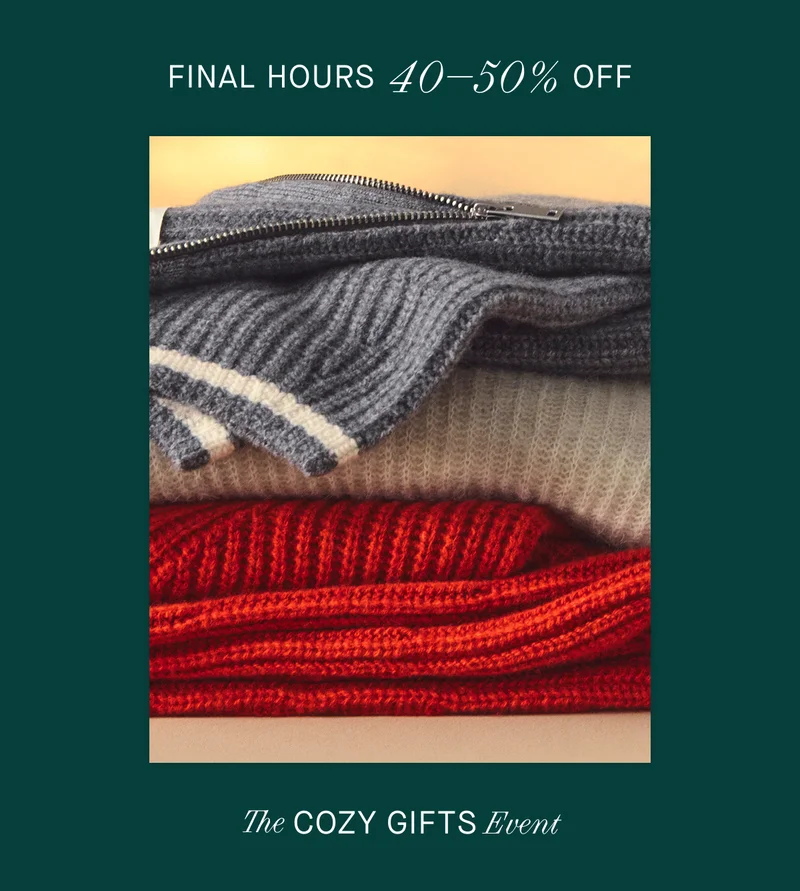 Image | Final Hours 40–50% Off  | The Cozy Gifts Event