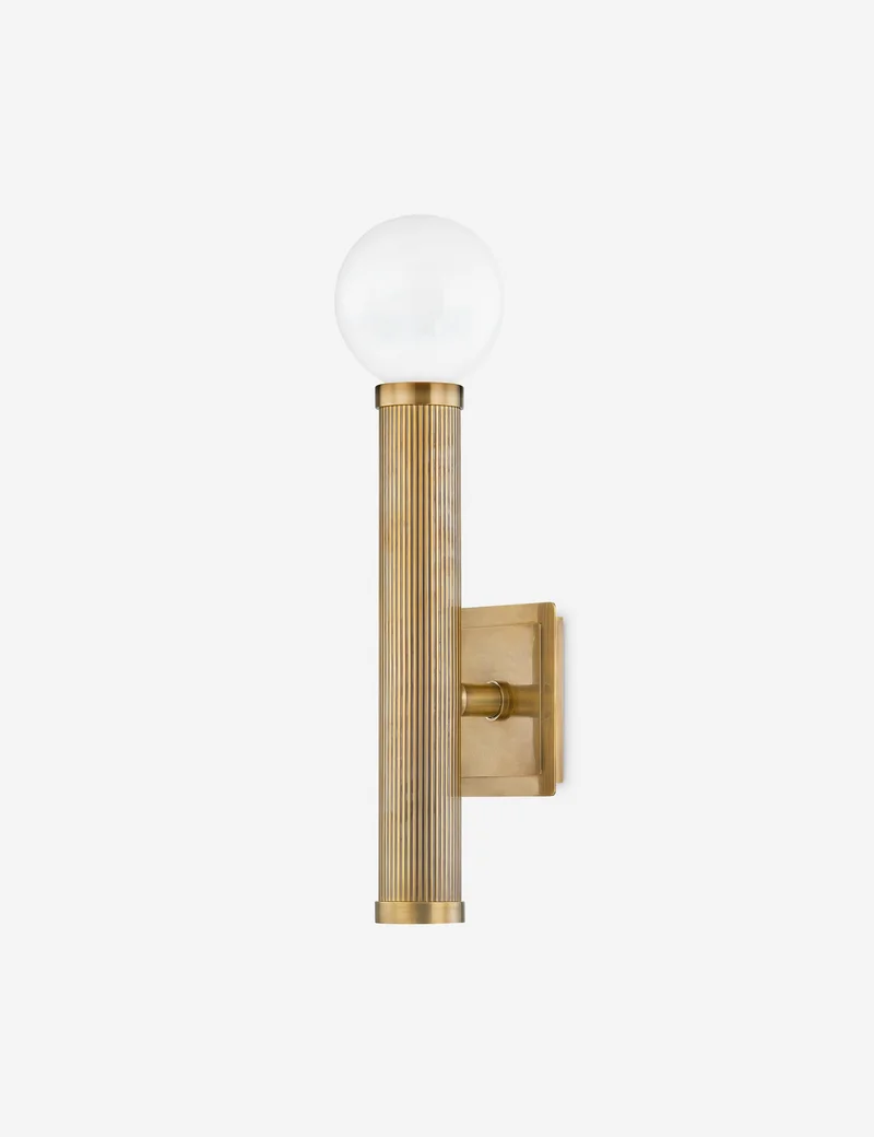 Image of Logi Sconce, Brass