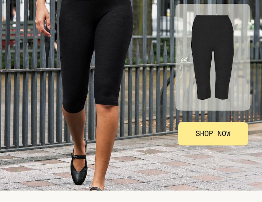 Spacedye Pedal Pusher High Waisted Legging in Darkest Night