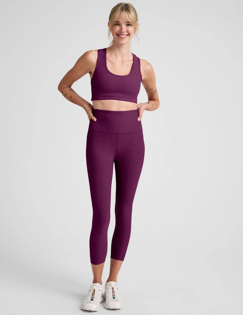Image of Spacedye Walk And Talk High Waisted Capri Legging