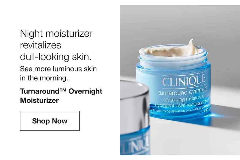 Night moisturizer revitalizes dull-looking skin. See more luminous skin in the morning. Turnaround TM Overnight Moisturizer | Shop Now