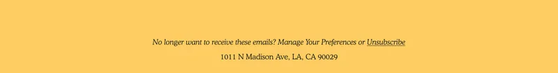 Manage Preferences