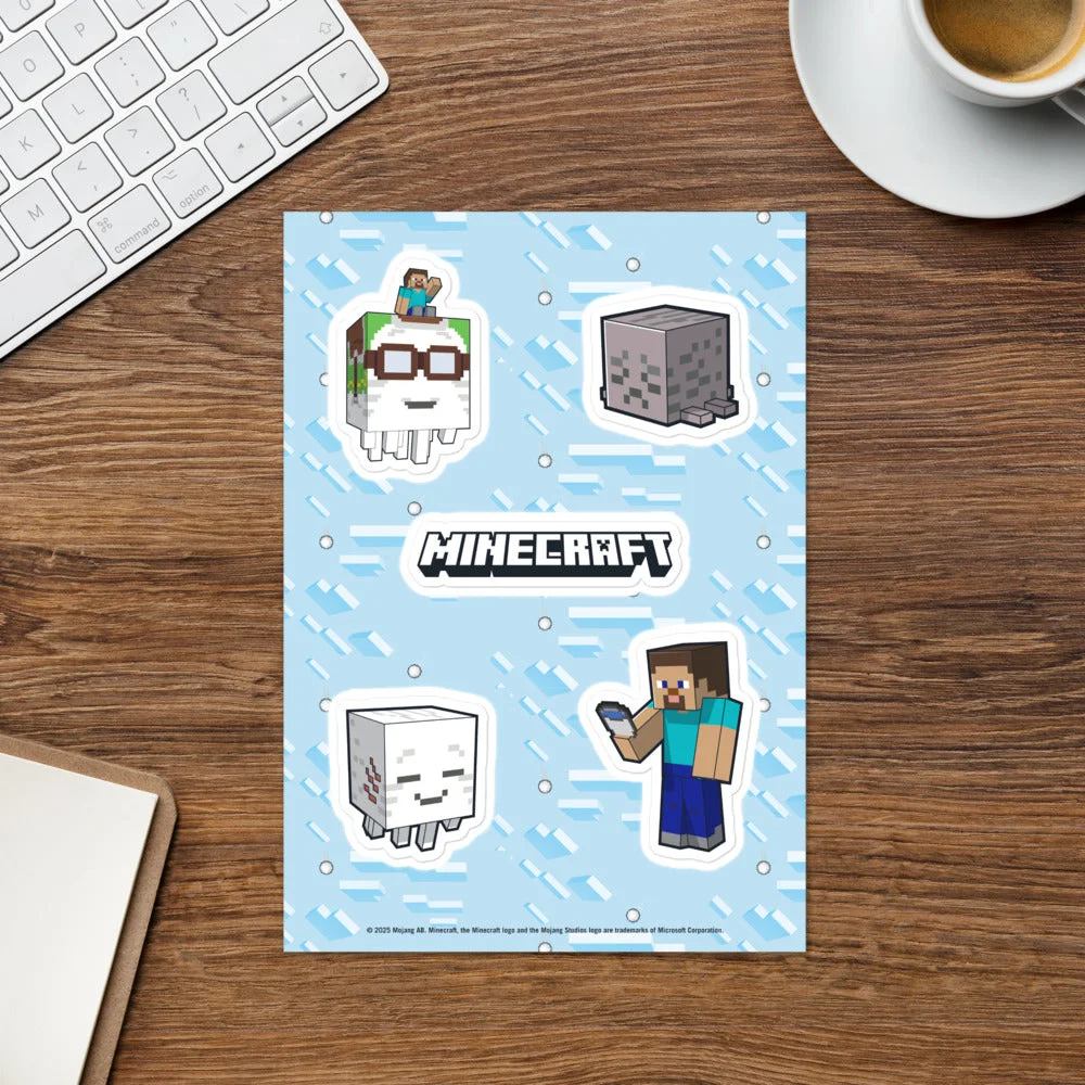 Image of Minecraft Summer Sticker Sheet