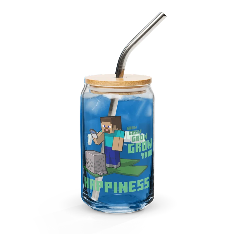 Image of Grow Your Happiness Can Glass
