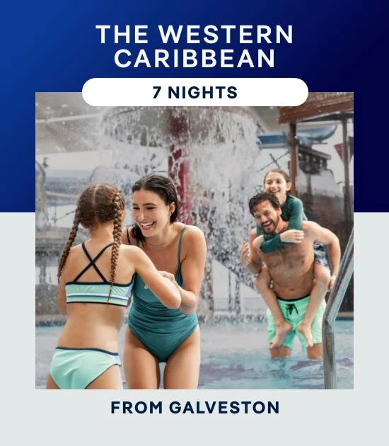 The Western Caribbean – 7 Nights From Galveston – Click to View Cruises & Book Now