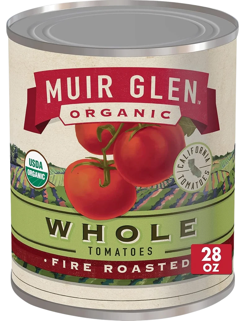 Image of Muir Glen Organic Fire Roasted Whole Tomatoes