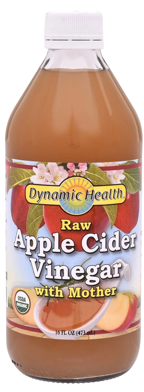 Image of Dynamic Health Organic Raw Apple Cider Vinegar with Mother