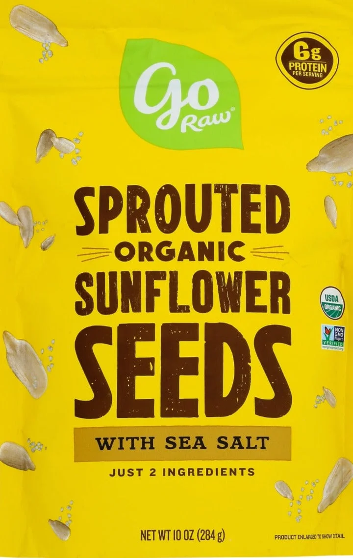 Image of Go Raw Organic Sprouted Sunflower Seeds with Sea Salt
