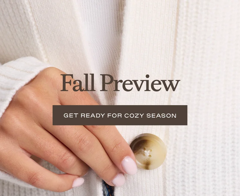 Get Ready For Cozy Season - Shop Now
