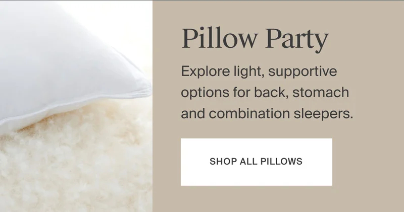 Explore all Pillow options