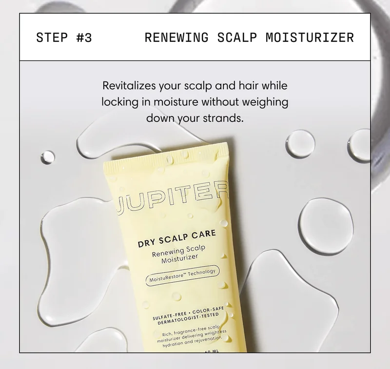 Step #3 Renewing Scalp Moisturizer | Revitalizes your scalp and hair while locking in moisture without weighing down your strands.
