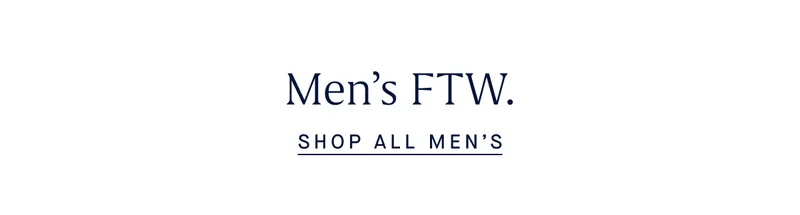 Menโs FTW. SHOP ALL MEN'S Menโs FTW. SHOP ALL MEN'S