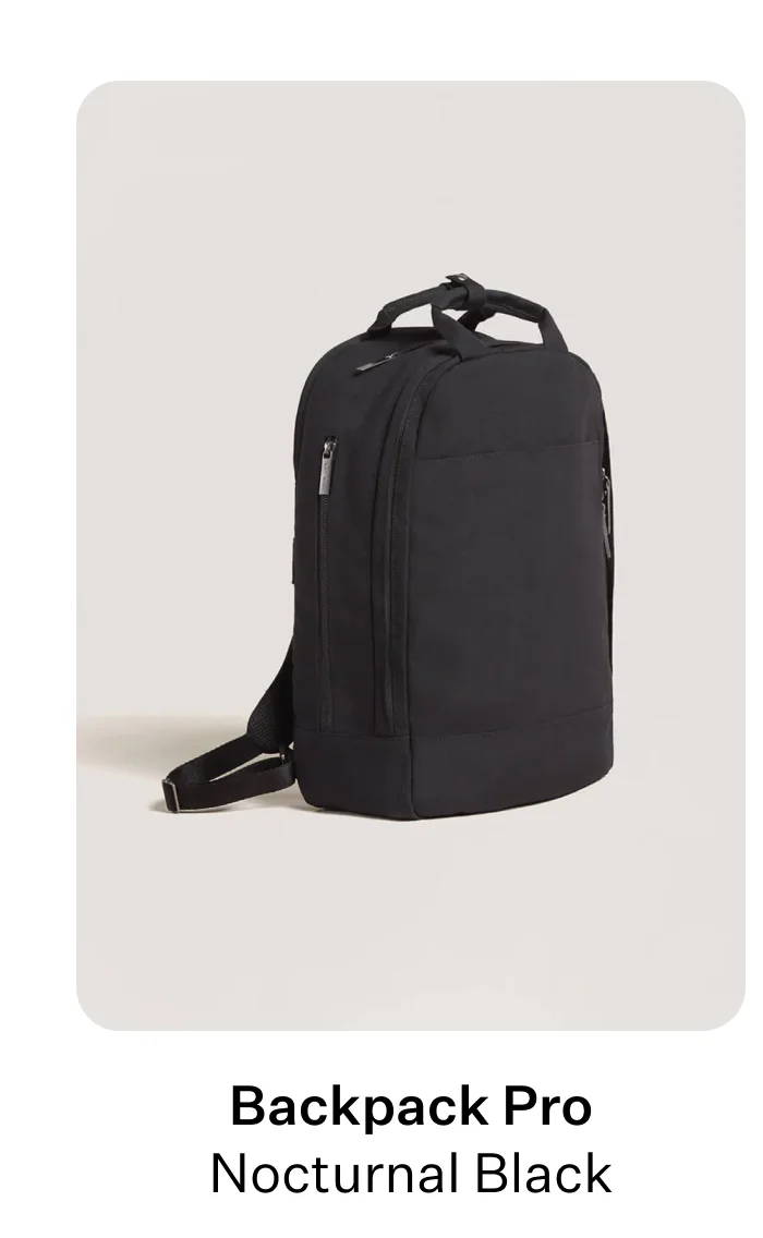 Nocturnal Black - Backpack Pro
