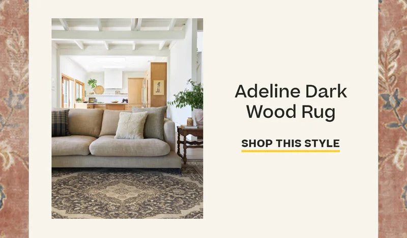 Adeline Dark Wood Rug