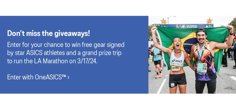Enter with OneASICS >