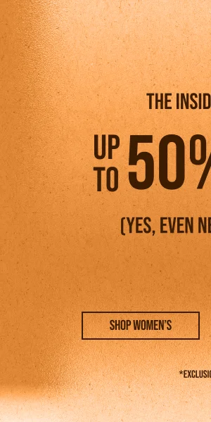 Up to 50% off Sitewide Shop Women's