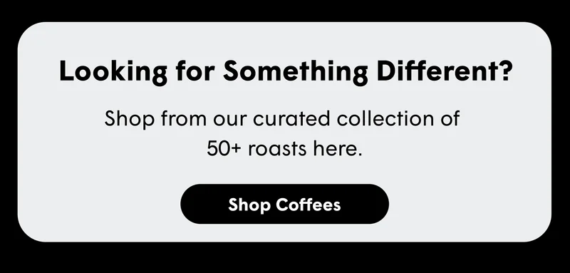 Looking for Something Different? Shop from our curated collection of  50+ roasts here.  [SHOP COFFEES]