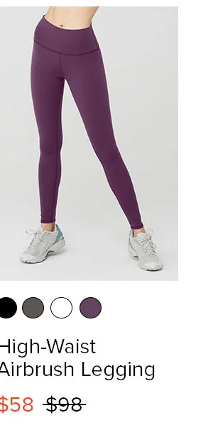 HIGH-WAIST AIRBRUSH LEGGING