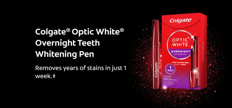 Colgate® Optic White® Overnight Teeth Whitening Pen