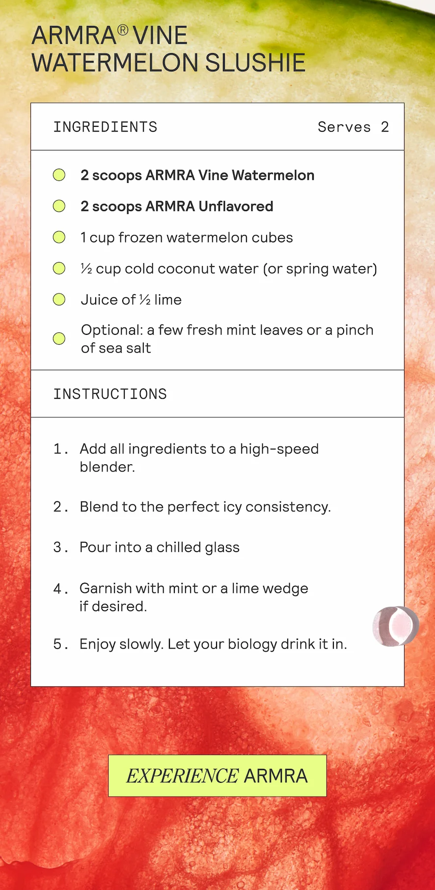 ARMRA VINE WATERMELON SLUSHIE