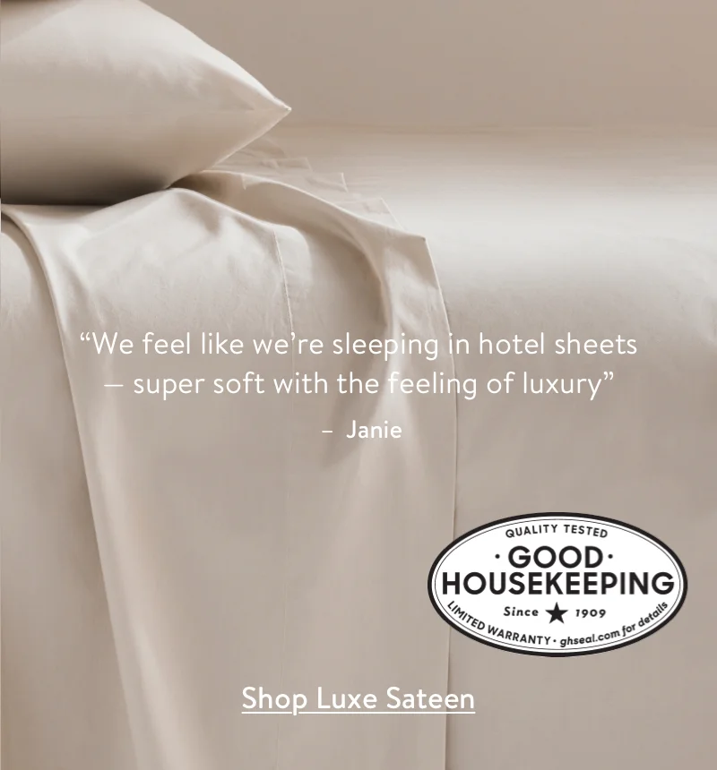 Shop Luxe Sateen