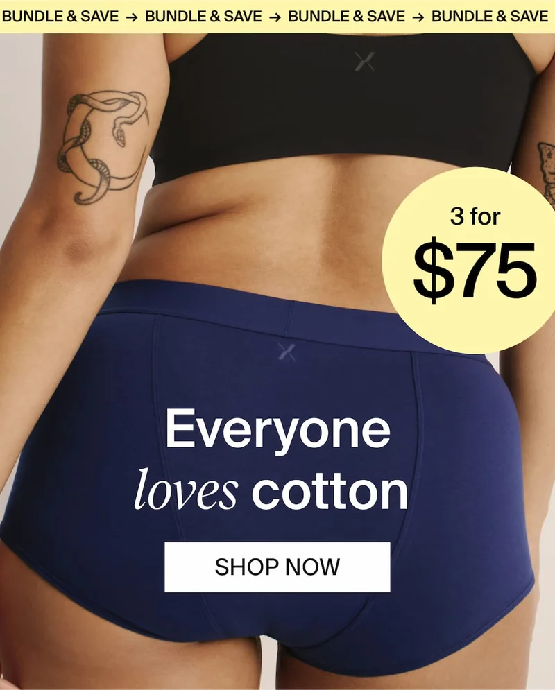 Bundle & Save. 3 for $75. Everyone loves cotton. SHOP NOW