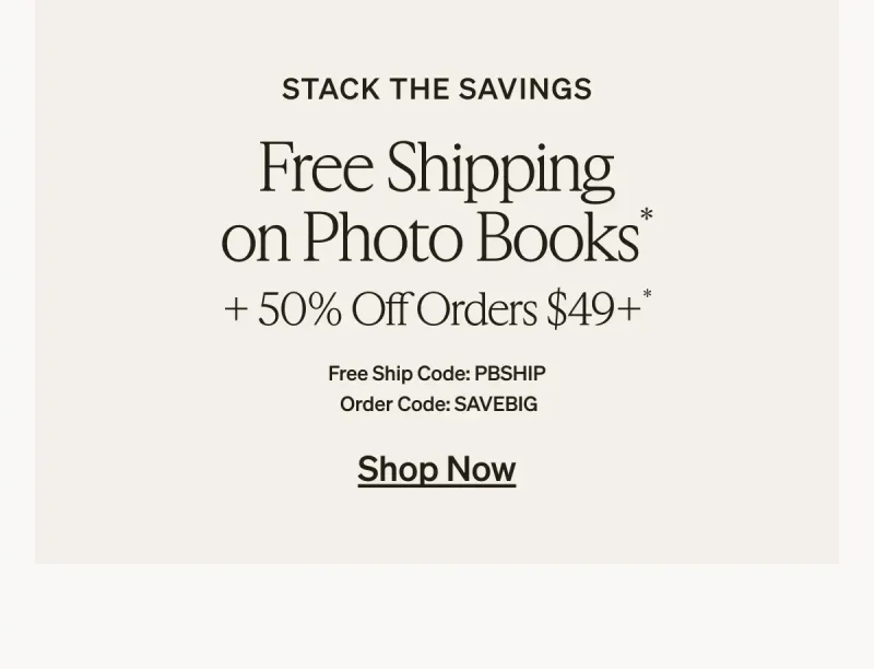 Grab 50% off qualified orders!