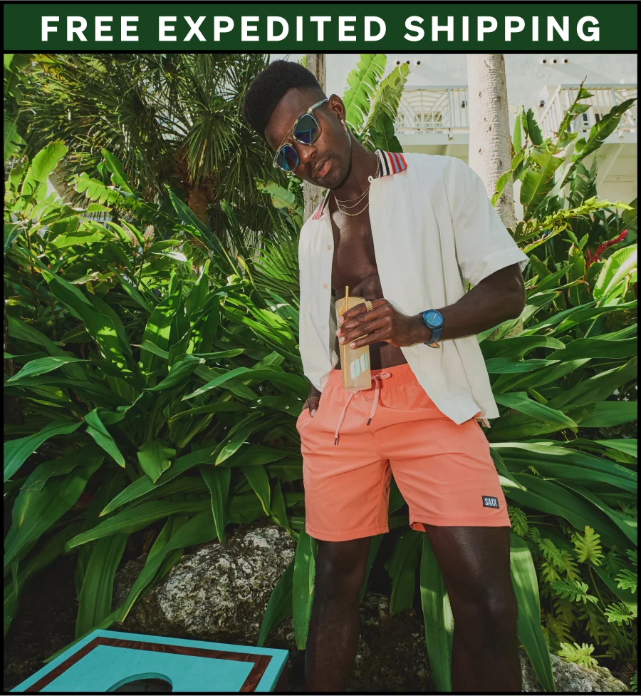 Complimentary expedited shipping.