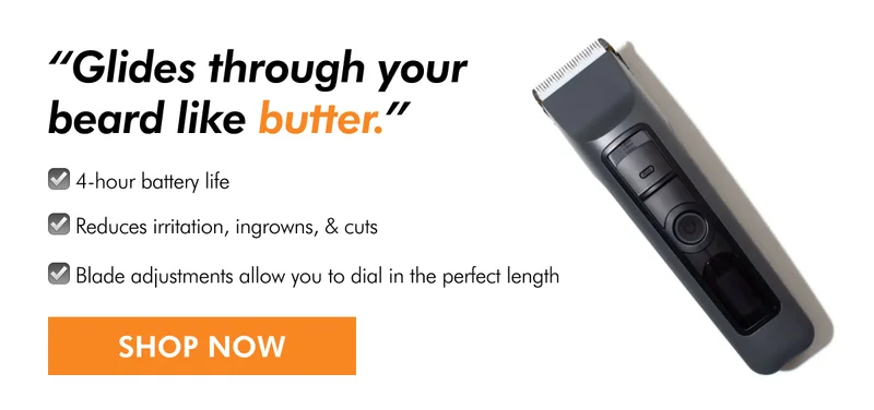 The Beardscape V2 glides through your beard like butter.