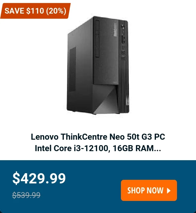 Lenovo ThinkCentre Neo 50t G3 PC