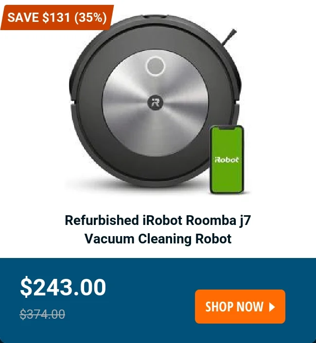 Refurbished iRobot Roomba j7