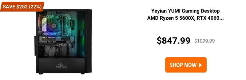 Yeyian YUMI Gaming Desktop