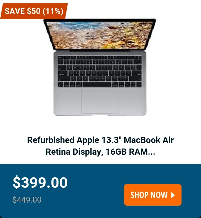 Refurbished Apple 13.3