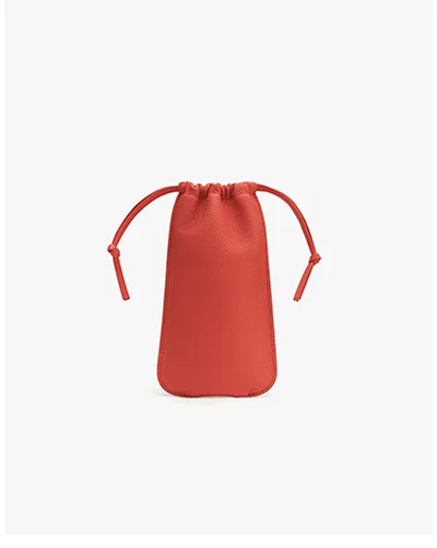 Glasses Pouch Dark Coral