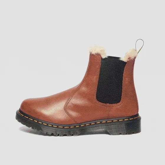 2976 Leonore Women's Faux Fur-Lined Chelsea Boots