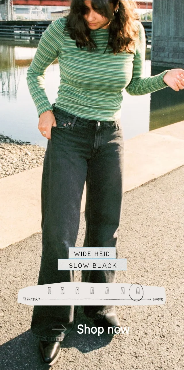 Wide Heidi Slow Black