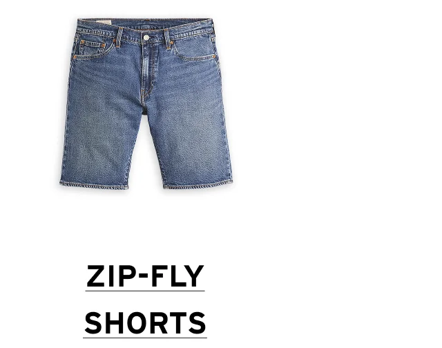 ZIP-FLY SHORTS
